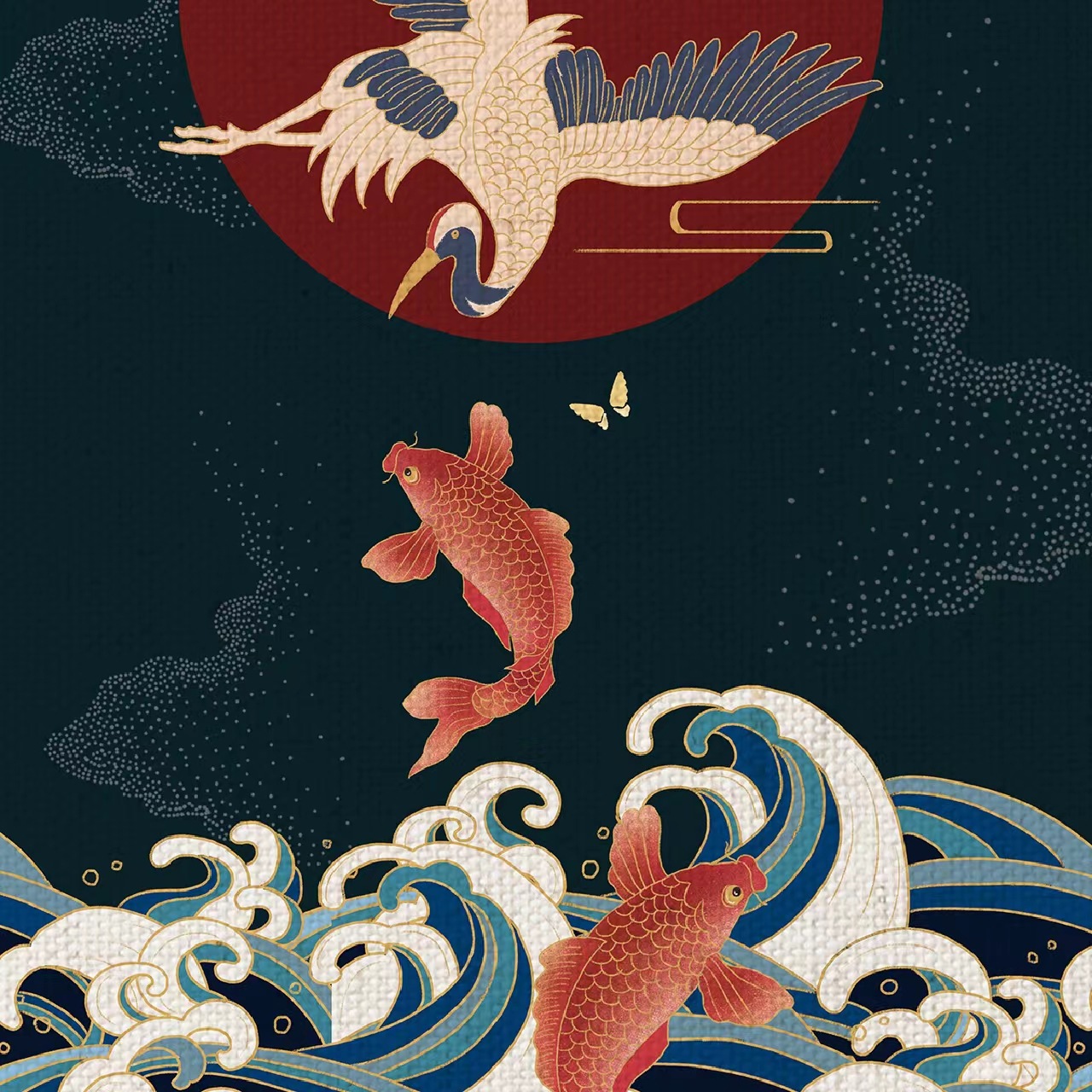 Stitch Oil Painting DIY Painting Children and Adults Use The Living