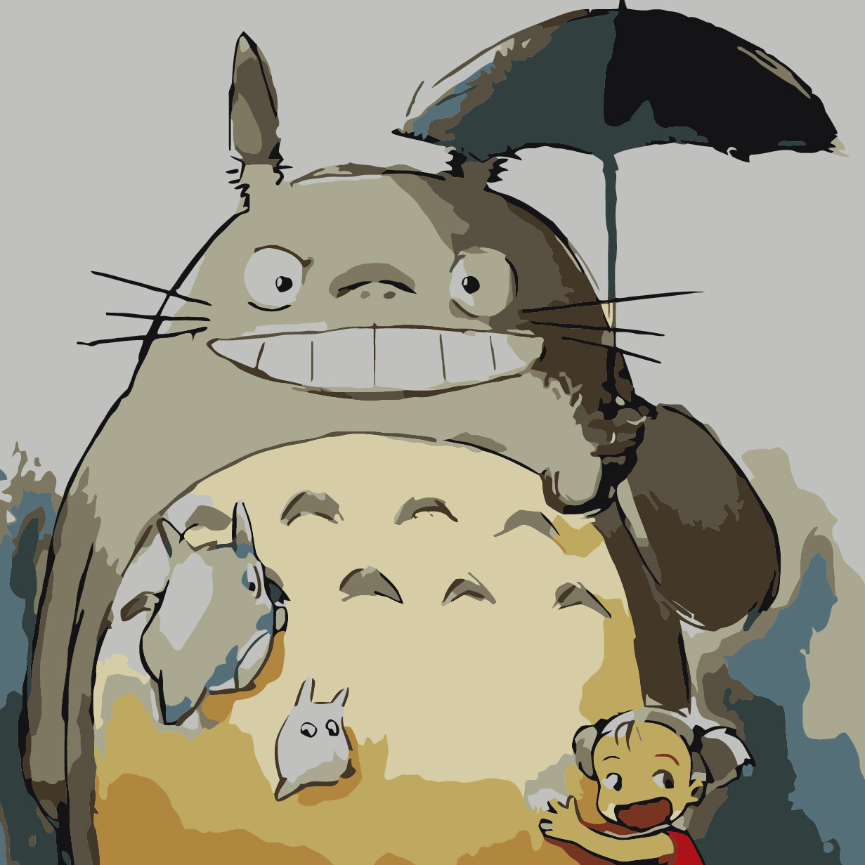 Stitch Oil Painting DIY Painting Children and Adults Use The Living