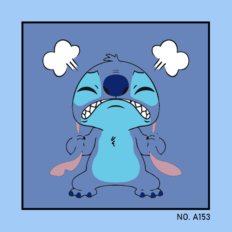 Stitch Oil Painting DIY Painting Children and Adults Use The Living