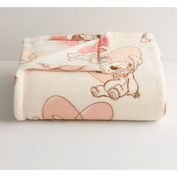 Stitch Oversized Supersoft Plush Throw blanket for kids