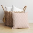thumbnail image 1 of Stitch Patch Pink Throw Pillow, 1 of 4
