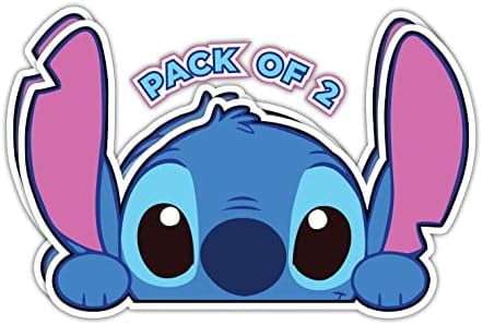 Stitch Peeking Sticker – Vinyl Decal for Car, Truck, and Van ...