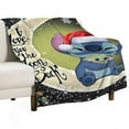 Stitch Plush Throw Blanket Measures 30"x50" Kids Super Soft Fleece