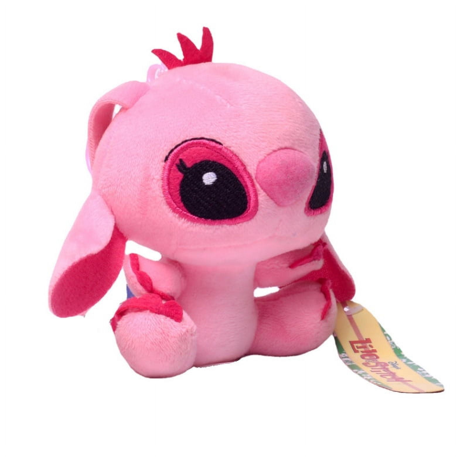Stitch Plush Toys, 3.9 inch Pink Lilo & Stitch Stuffed Dolls, Pink Stitch Gifts, Soft and Huggable, Stuffed Pillow Buddy, Stitch Gifts for Fans