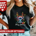 thumbnail image 1 of Stitch Retro Stitch Holiday Lights Shirt, Disney Merry Stitchmas Shirt, Retro Merry Stitchmas Shirt, S-5Xl Shirt, 1 of 4