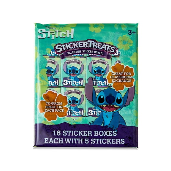 Stitch Sticker Treats, Classroom Exchange, Paper, 16 Count