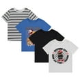 thumbnail image 1 of Stitch & Stone Boys 4pk SS graphic tees, 1 of 7