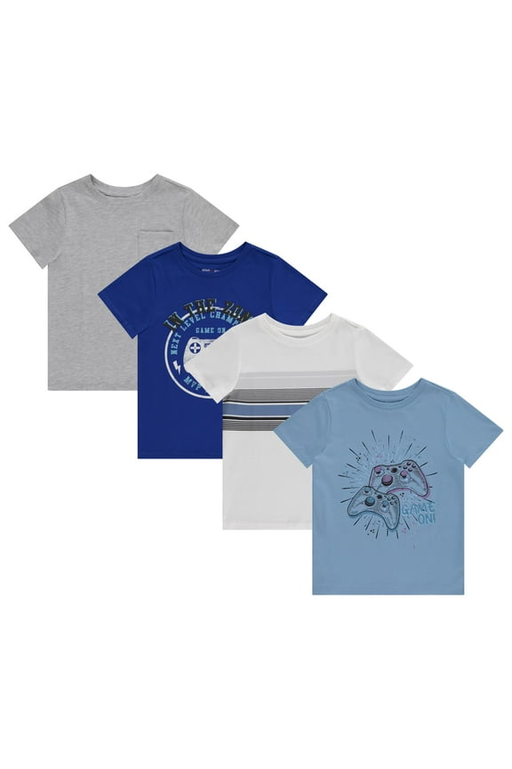 Boys 4pk SS graphic tees