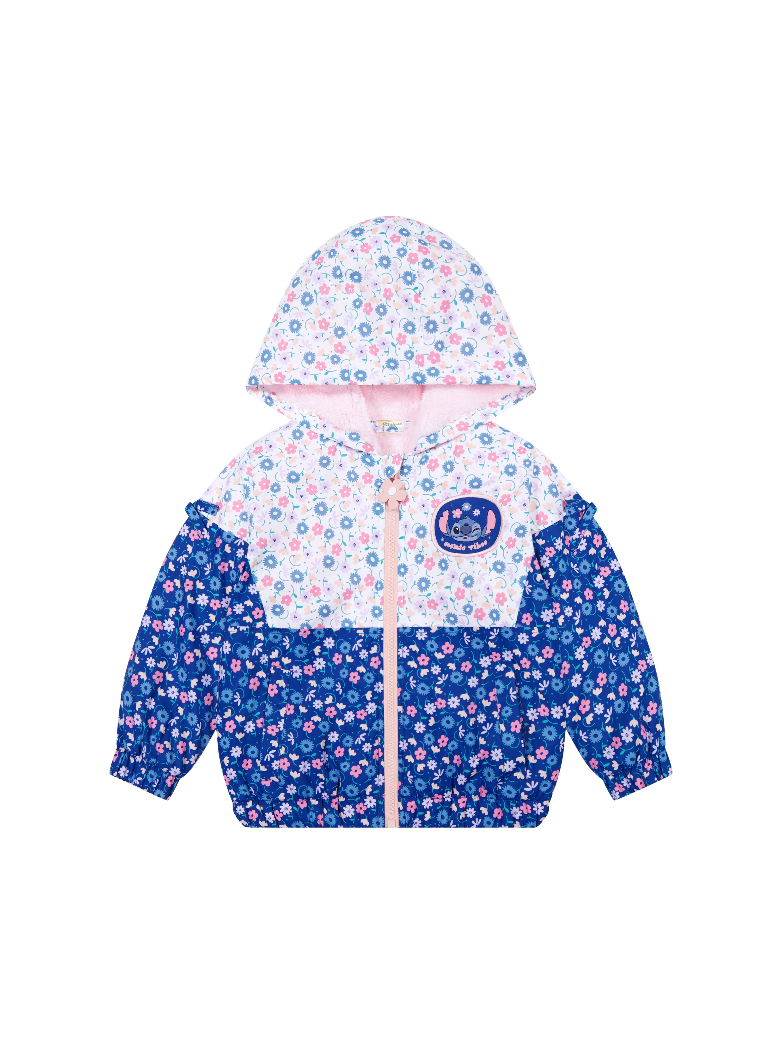 Stitch Toddler Girl Colorblock Jacket, Sizes 2T-5T