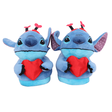 Stitch Toddler & Kids Girls 3D Scuff Slipper