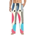 thumbnail image 1 of Abstract colorful circle design(2) Men's Pajama Pants Ultra Bottoms Sleepwear Bottom Pants with Pocket Drawstring, 1 of 5