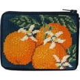 thumbnail image 1 of Stitch & Zip Needlepoint Coin Purse Kit- Oranges, 1 of 1
