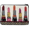 thumbnail image 1 of Stitch & Zip Needlepoint Cosmetic Purse Kit- XOXO Lipsticks, 1 of 1
