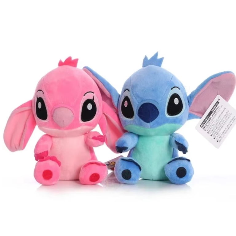 Stitch and Angels Plush Toy Stuffed Animal Set approx 6.5