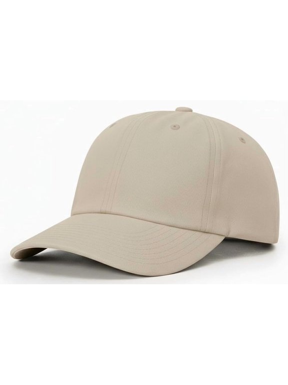 Men Women Adjustable Cap Deep Crown Athletic Hat, All Cotton Dad Hat, Outdoor Casual Headwear (US, Alpha, One Size, Khaki)