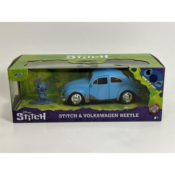 Stitch and Volkswagen Beetle 1:32 Scale Jada 253073001