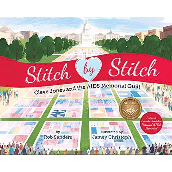 Pre-Owned Stitch by Stitch: Cleve Jones and the AIDS Memorial Quilt (Hardcover) 1433837390 9781433837395
