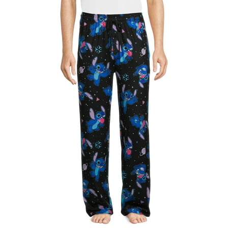 Stitch In Space Adult Men's Apparel, All Over Print Graphic Sleep Pant, Size S-2XL (Men's & Big Men's)