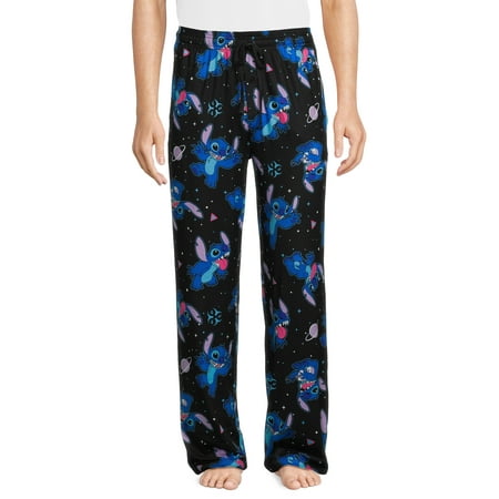 Stitch In Space Adult Men's Apparel, All Over Print Graphic Sleep Pant, Size S-2XL (Men's & Big Men's)