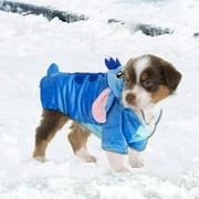 Stitch style dog clothing, dog, cat, Christmas costume, pet character playing pajamas, hooded clothes, dogs and kittens for winter jackets