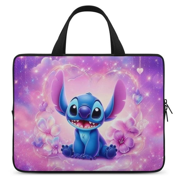 Stitch98503 Laptop sleeve with Handle, Laptop Case, laptop bag, Durable Shockproof Protective Computer Cover Carrying Bag Briefcase Carrying for 15" 17"