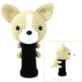 thumbnail image 1 of StitchHead Hand Stitched Yarn Animal Driver/Wood Head Cover (Chihuahua), 1 of 3