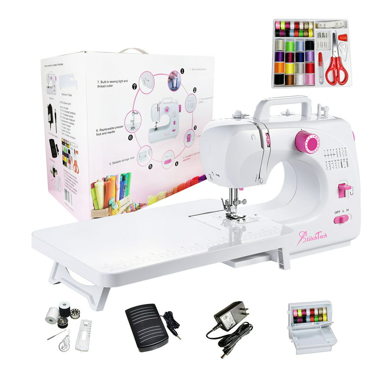 Buy Sewing Machine, Small Sewing Machine with Extension Table for