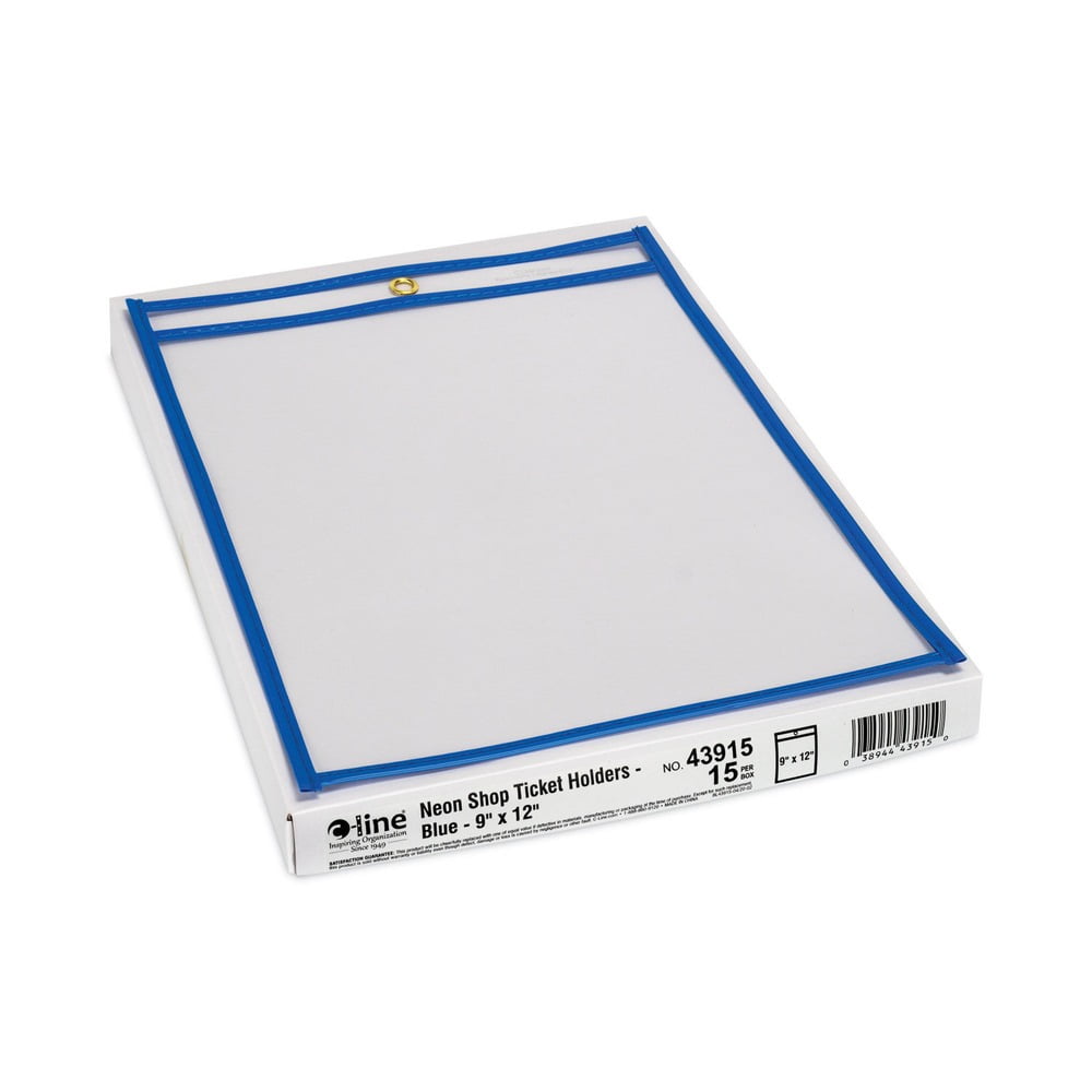 C-Line 43915 9 in. x 12 in. Inserts Top Load Super Heavy Stitched Shop ...