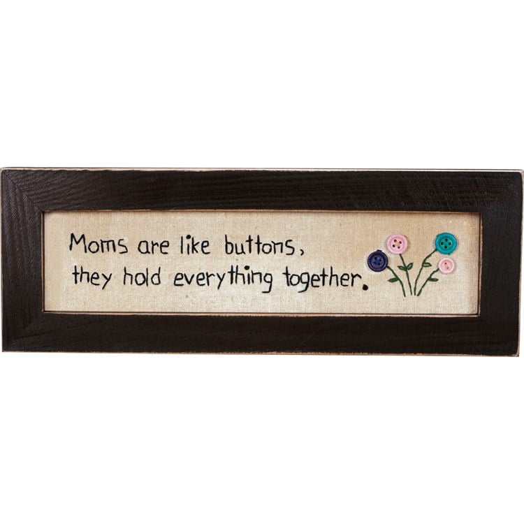 Stitchery - Moms Are Like Buttons