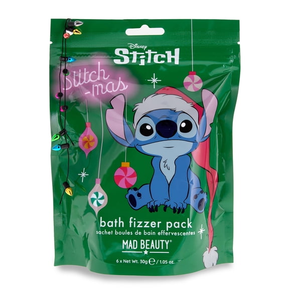 Stitchmas Bath Fizzer Pack, Marshmallow Scent, 6-Pack