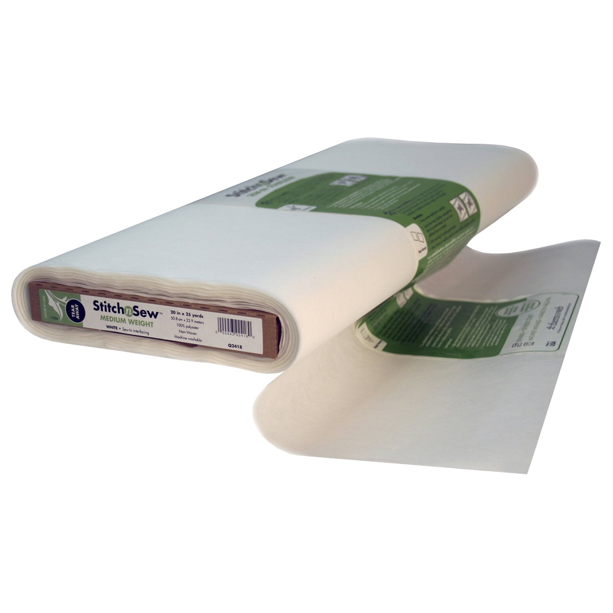 StitchnSew by HeatnBond TearAway Medium Weight Sewin 20" Stabilizer