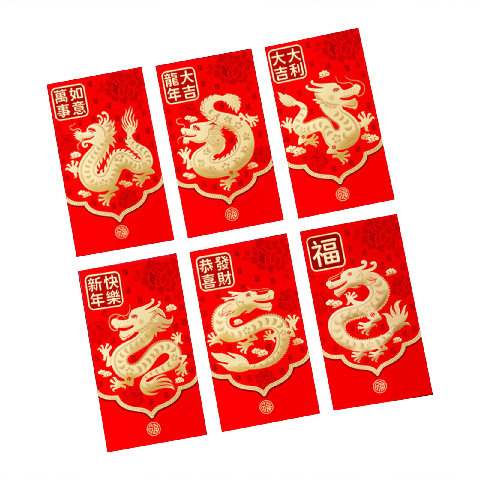 Stiwee Red Packet Lunar New Year Home Decor 2024 Year Of The Dragon