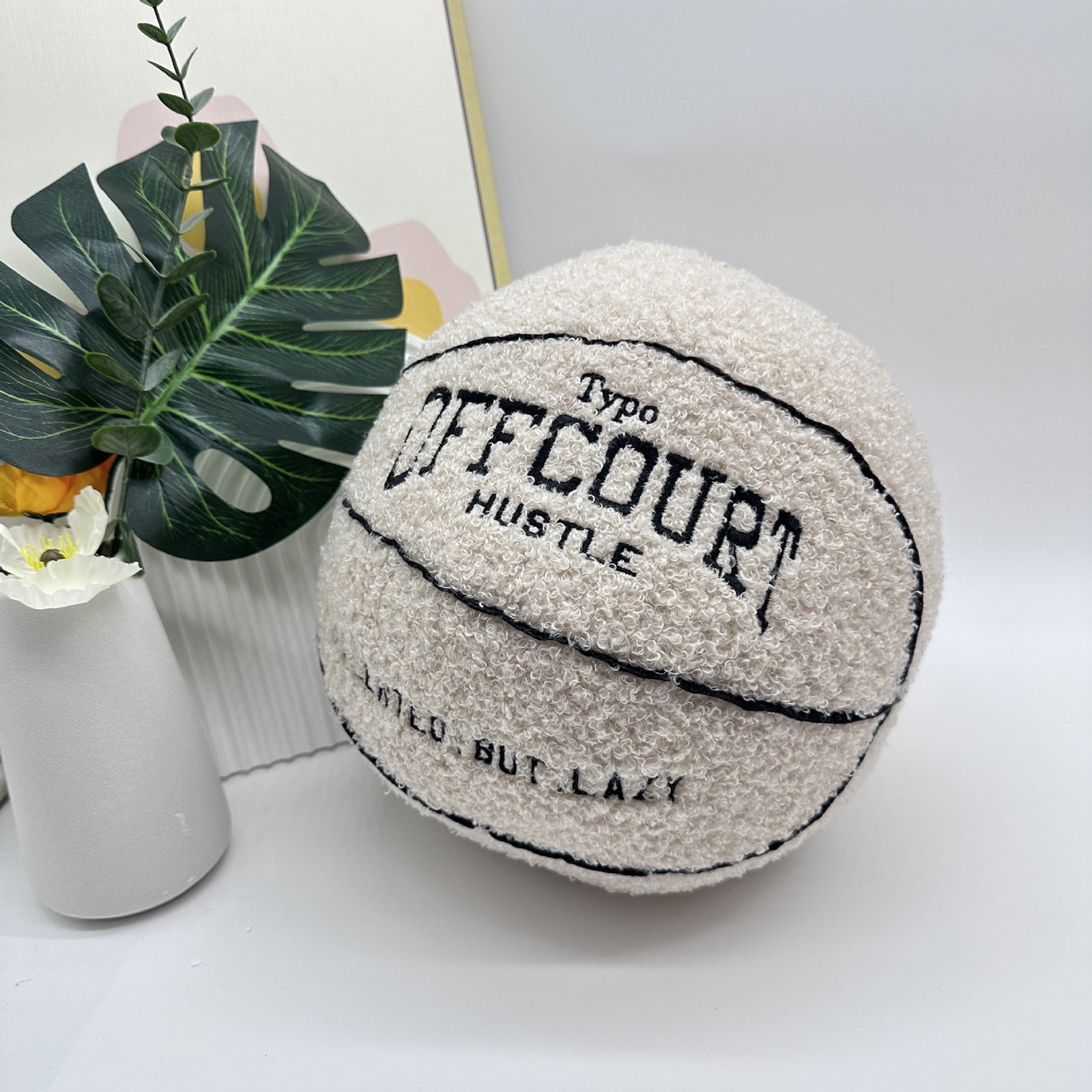 Stiwee Christmas Collection Basketball Plush Toy Offcourt Basketball