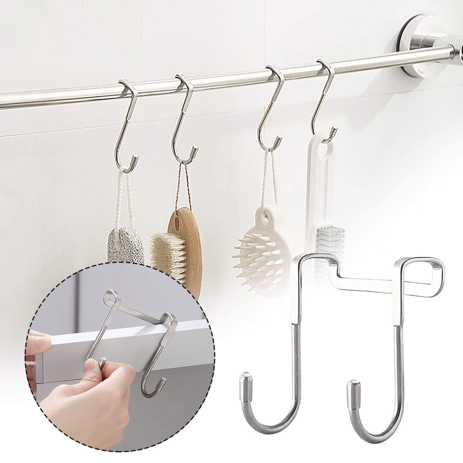 Stiwee Don't Miss Out Practical Household Colth Hook S-type Door Hanger ...