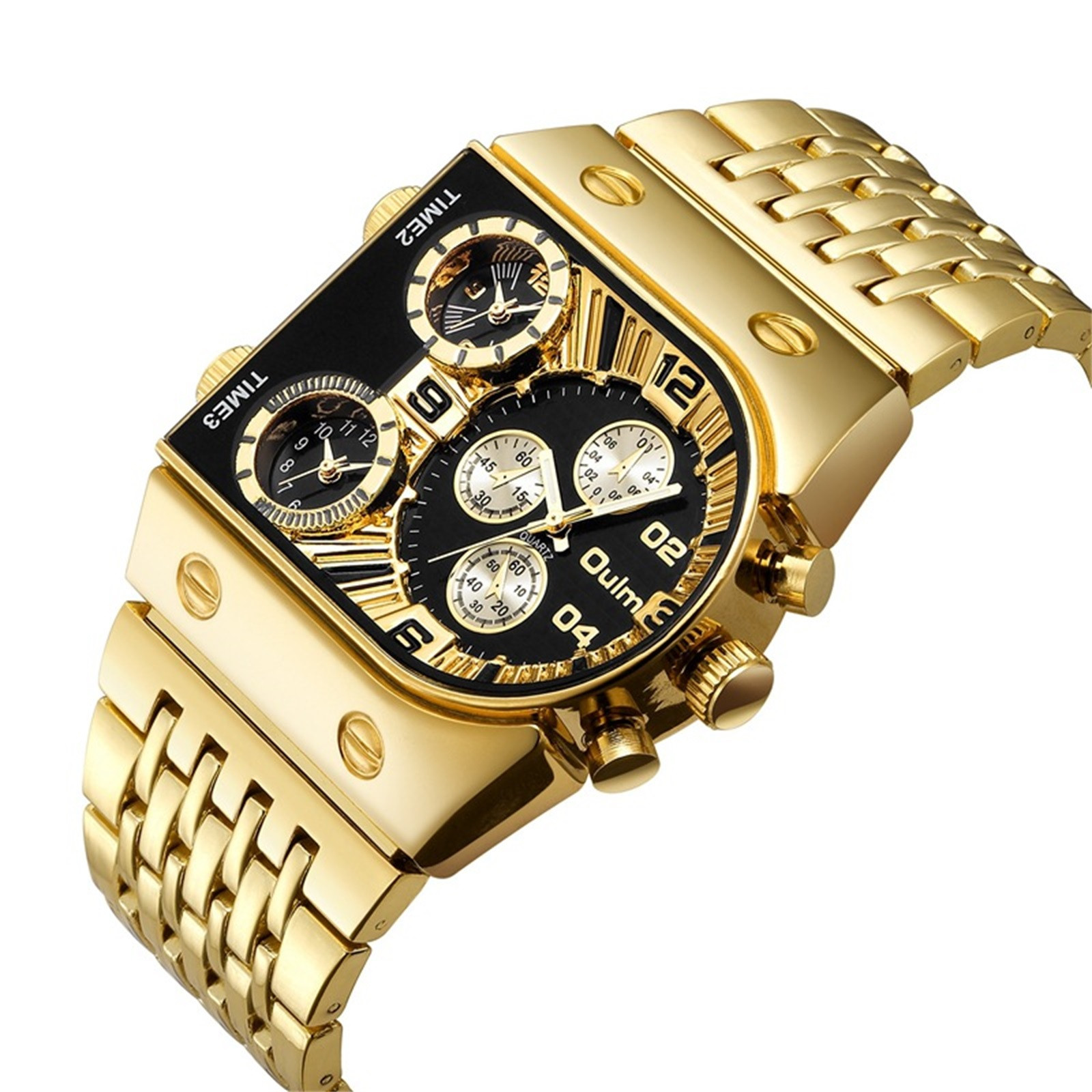 Stiwee Mens Watch Wrist Watches for Man Dad Birthday Gift Watch Steel ...