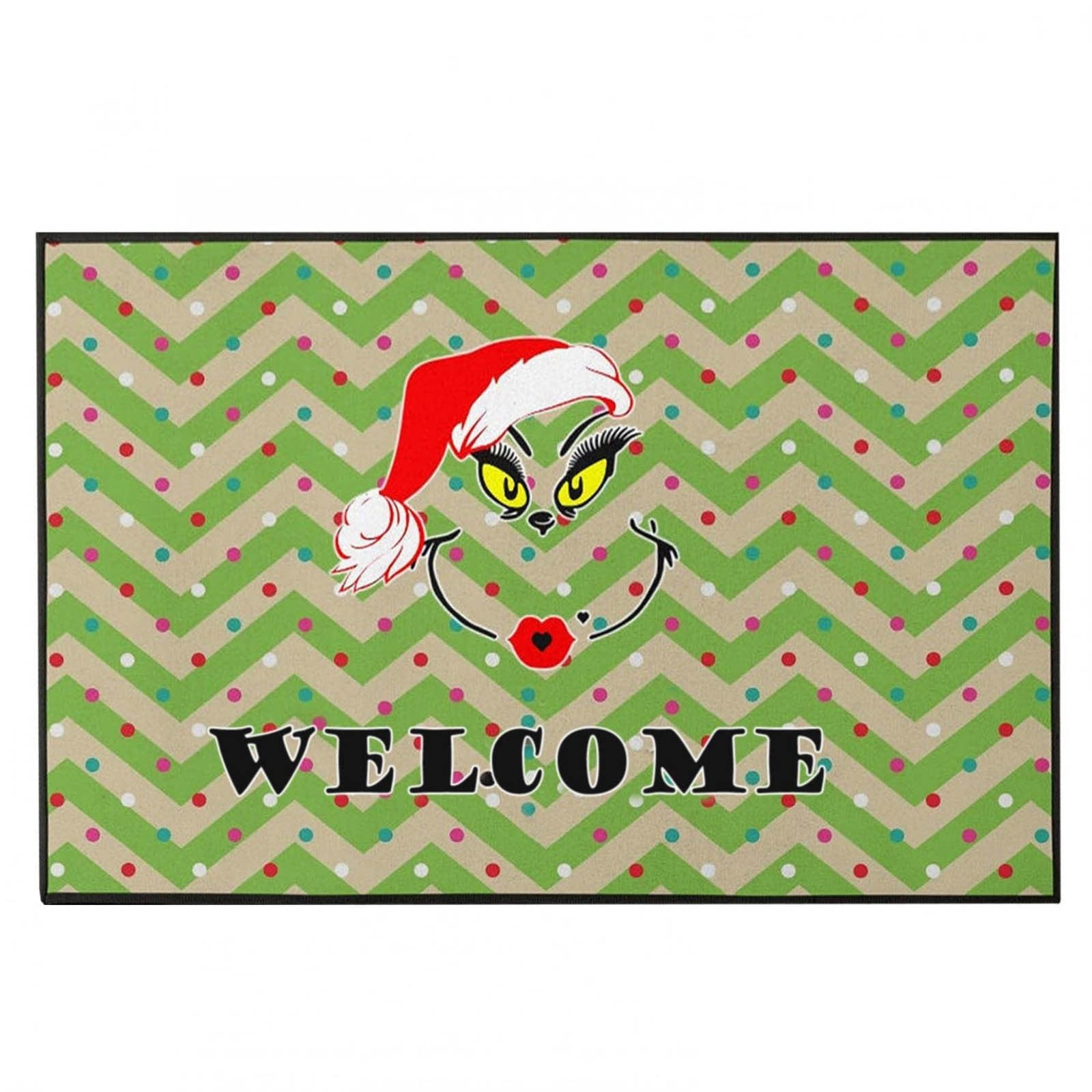 Stiwee The Grinch Christmas Decorations Christmas Door Mat Outdoor