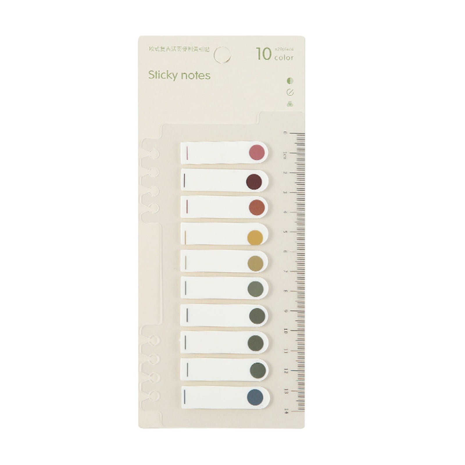 Stiwee Transparent Sticky Notes Classification Label Index Sticker ...