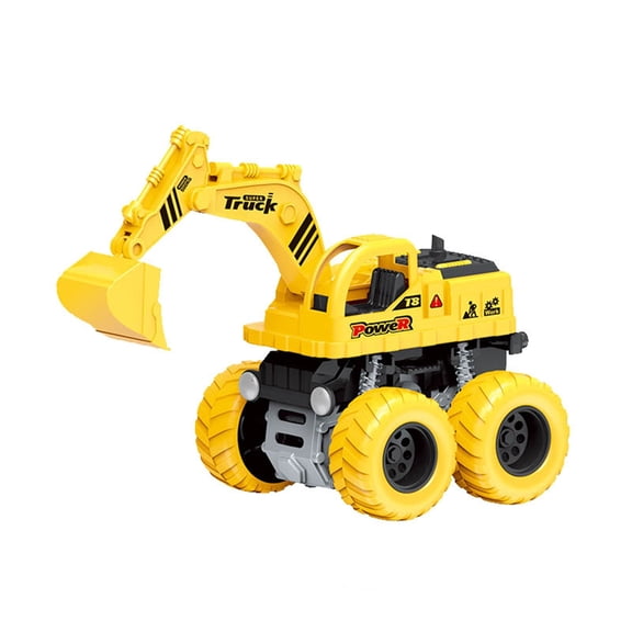 Stiwee Year-End Sale Kid's Toy Remote Control Car Toy Friction Powered Toy Cars Push And Go Vehicles Engineering Car Military Car Fire Truck Monsters Truck Toys Boys Gift