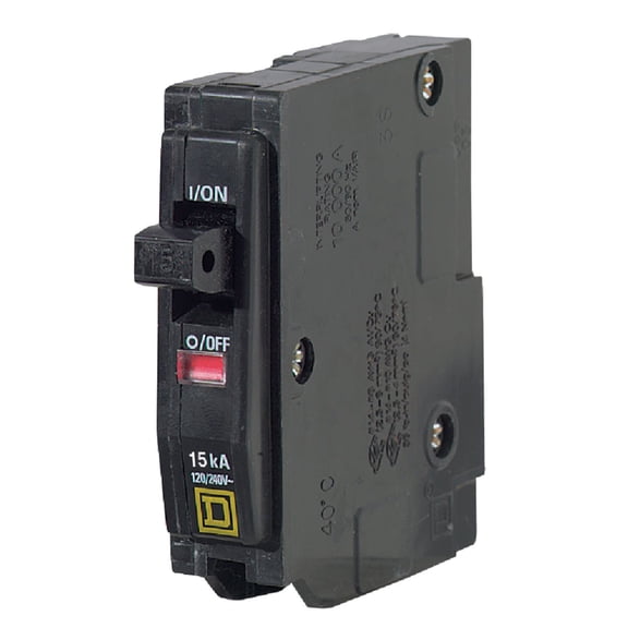 Stkertools Circuit Breaker QO115CP QO Style - 15 Amps, 1-Pole, 120 V, 15A Breaker