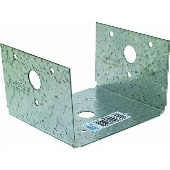 Stkertools 4x4 Post Half Base Z-Max Bracket - Half Base - 3-9/16" W x 3-1/4" L x 2-1/4" H