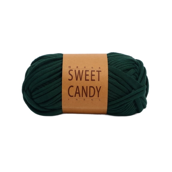 StlyGar 1-Pack Soft T-Shirt Yarn for Crochet and Knitting, Chunky Fabric Yarn for DIY Slippers and Bags