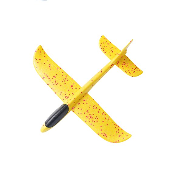 StlyGar 48cm Foam Hand Throw Glider Plane, Kids' Outdoor Flying Toy for Backyard & Fun