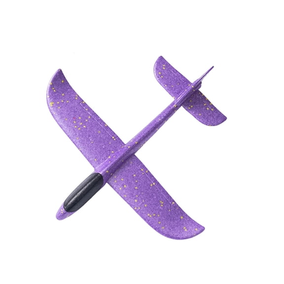 StlyGar 48cm Foam Hand Throw Glider Plane, Kids' Outdoor Flying Toy for Backyard & Fun