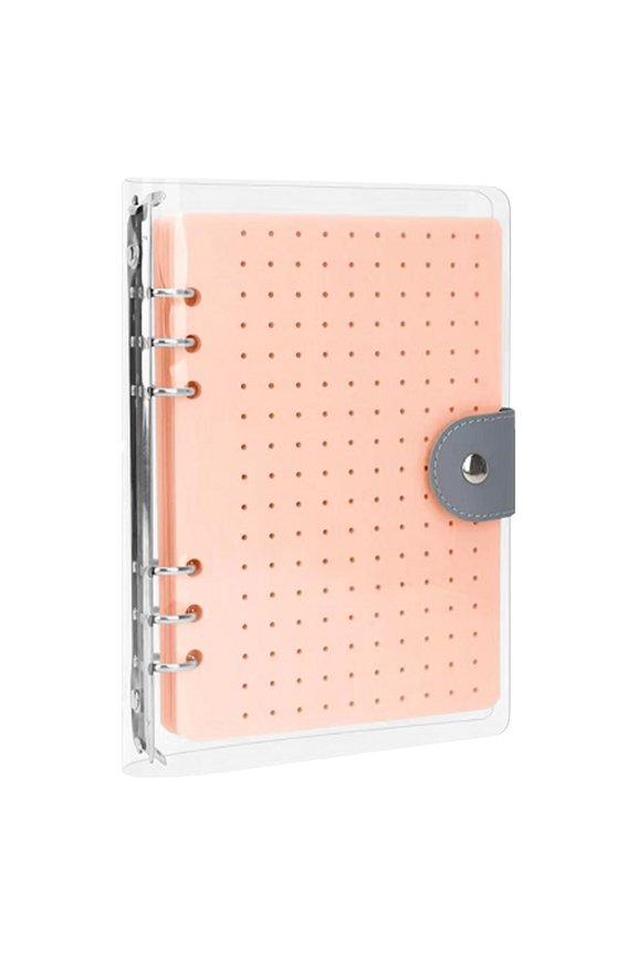 6-Page Pin Display – Magnetic Brooch Holder Case with Clear Cover, Portable Jewelry Storage for Pins, Badges, and Accessories