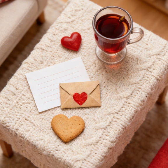 StlyGar DIY Mini Love Notes & Envelopes Set, Mini Love Notes with Envelopes | Cute Valentine’s Day Cards for Couples | Blank Notes for Boyfriend & , Little Love Messages (30pcs)