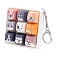thumbnail image 1 of StlyGar Dog Keyboard Fidget Toy, 9 Button Clicker Keychain for Adults | Dog Shape Fidget Toy, Focus Stress Relief Gift for Puppy Lovers, Office, Travel, Party, Sensory Decompression, 1 of 6