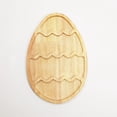 thumbnail image 1 of StlyGar Easter Bunny & Egg Wooden Serving Set - 7-Piece Mini Tray & Cutter Set, 1 of 3