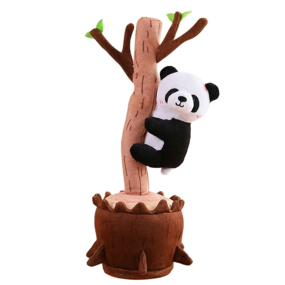 StlyGar Electric Plush Monkey Climbing Tree Toy - Rotating Pole Circus Series, Interactive Stuffed Animal Toy for Kids