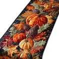 thumbnail image 1 of StlyGar Fall Table Runner Quilted Halloween and Thanksgiving Christmas Dining Decor | Farmhouse Table Accent for Kitchen, Buffet and Holiday Meals, Available in 14 x 72 inch, 1 of 4