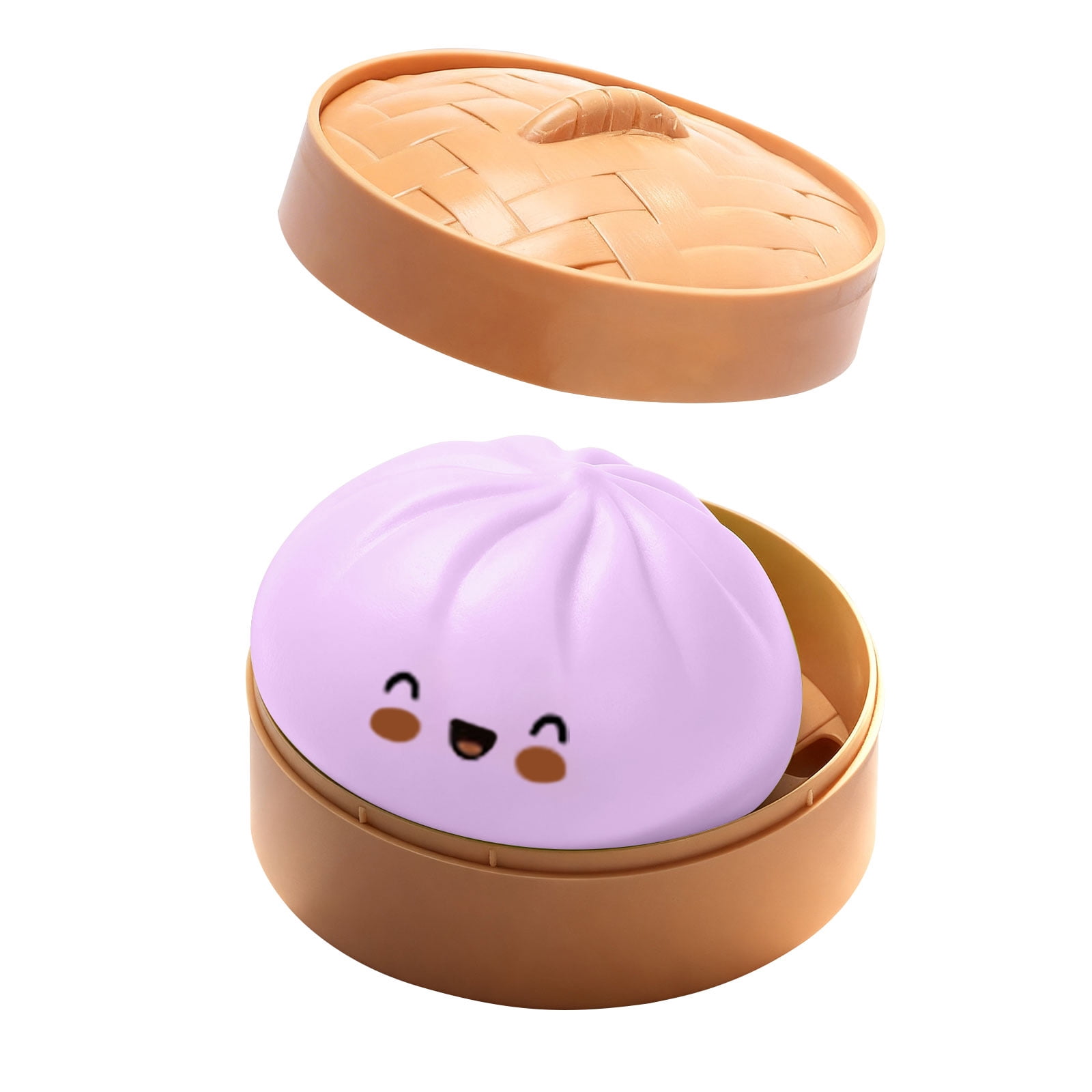 StlyGar Giant Dumpling Squishy, 4 Inch Giant Jumbo Rainbow Dumpling